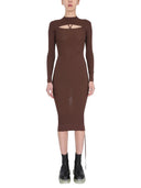 Andreadamo Dress With Cut Out Detail