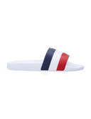 Moncler zapatos planos blancos