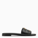Moncler Slide Bell Black Leather