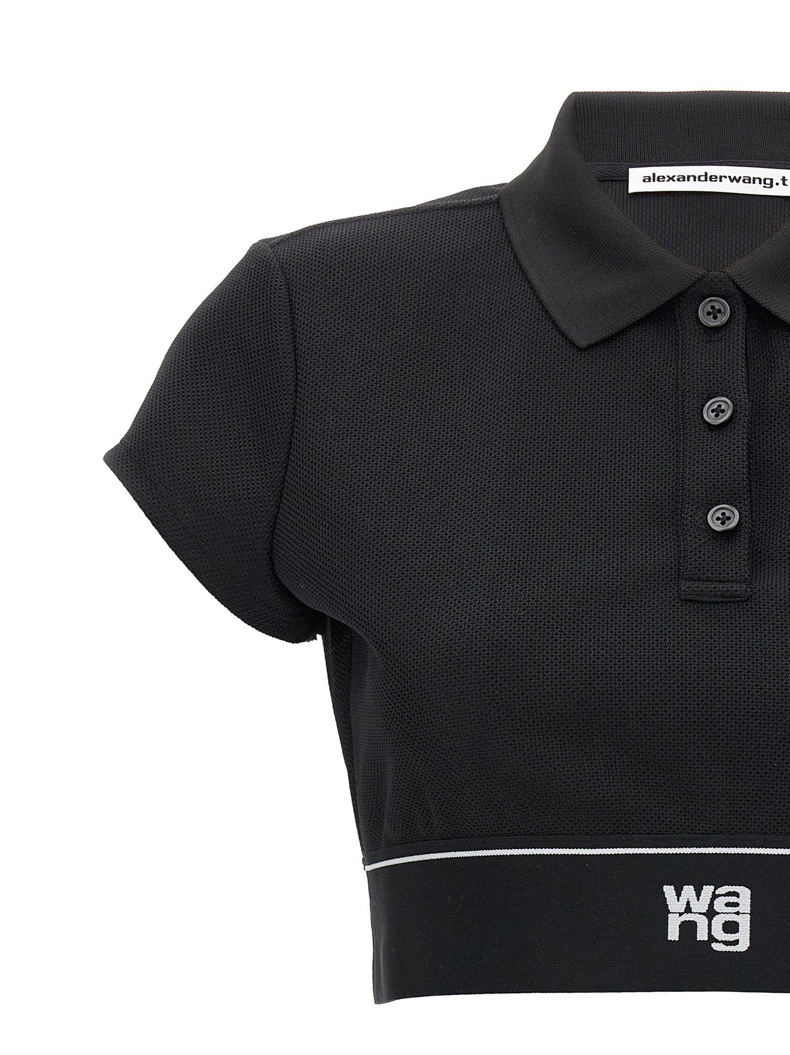 T By Alexander Wang 'Cheerleader Top' Polo Shirt – Balardi