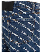 Denim x Alexander Wang 'mordida' pantalones cortos