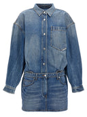 Denim X Alexander Wang 'Prestyle Mini Shirt' Dress