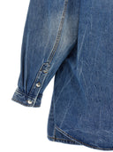 Denim X Alexander Wang 'Prestyle Mini Shirt' Dress