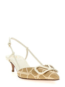 Valentino Garavani Valentino Garavani 'V Logo Firma' Slingbacks