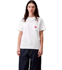 Carhartt Wip W's S/S Pocket Heart White T Shirt