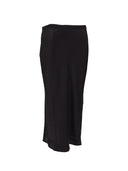 Anine Bing Bar Silk Skirt Black