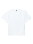 T-shirt tascabile boxy fit a maniche corte di Thom Browne in jersey di peso medio