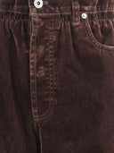 Miu Miu Pantaloni Velvet Chambray