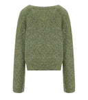 Maglione Ganni Verde Melange