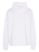 Felpa con cappuccio da skate Off White Statement bianca nera
