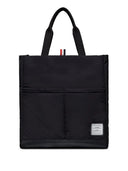 Thom Browne Pocket Tote In Poly Twill