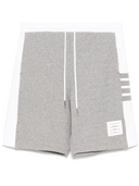 Thom Browne Sweat Shorts W/ Engineered 4 Bar In Solid Classic Loopback Jersey