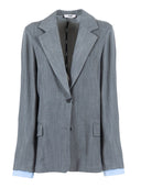 Msgm Giacca Chambray Ragazza