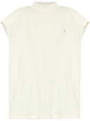 The Attico Logo Raised Ribbed Top