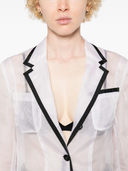 Blazer in organza semitrasparente Thom Browne
