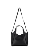 Stella Mc Cartney Logo Crossbody Tote Bag Eco Embossed Grainy Alter Mat W/Studded Logo