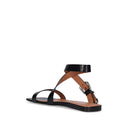 Paris Texas Lauren Croco sandalias planas