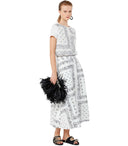 Max Mara Weekend Caravan White Skirt