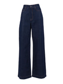 Max Mara Weekend Pantalone In Denim Latino