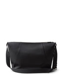 Prada Logo Stamp Leather Shoulder Bag