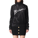 Balmain High Neck Logo Sweater