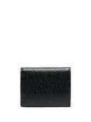 Thom Browne Brieftasche mit Münzfach aus genarbtem Leder