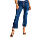 Jeans di denim in cotone dsquared2