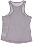 La Rose Light Jersey Cotton Cropped Tank Top