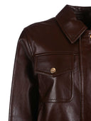 Max Mara Studio Giacca In Pelle Biada