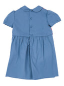 غوتشي S/S فستان قطن مطاطي Popel