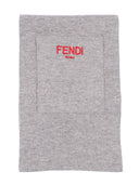 Fendi Jr Sciarpa Double Ff Reversibile