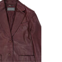 Giacca di pelle di Alberta Ferretti