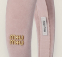 Miu Miu Accessori Capelli Velluto