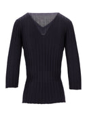 La Rose Collo A V Cashmere+Seta