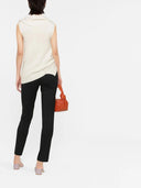 Parosh Parosh Mid Rise Tapered Virgin Wool Trousers