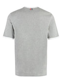 Thom Browne Ss Ringer Tee In Medium Weight Jersey