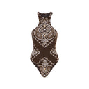 The Attico Bandana Printed Swimsuit