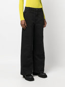 Parosh Parosh Low Rise Wide Leg Jeans