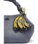 Portachiavi Ganni Banana in oro