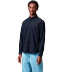 Carhartt Wip L/ Bolton Dark Navy Shirt