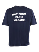 Dr�Le De Monsieur Navy Bold Slogan T Shirt