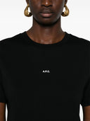 A.P.C. T Shirts And Polos Black