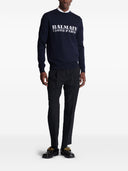 Balmain Sweaters Blue