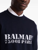Balmain Sweaters Blue