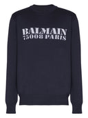 Balmain Sweaters Blue