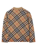 Burberry Kids Sweaters Beige