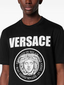 Versace T -skjorter og Polos Black