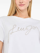 Magliette di liu jo blu denim e polos bianche