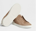 Ermenegildo Zegna Flat Shoes Beige