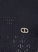 Twin Set Sweaters Black
